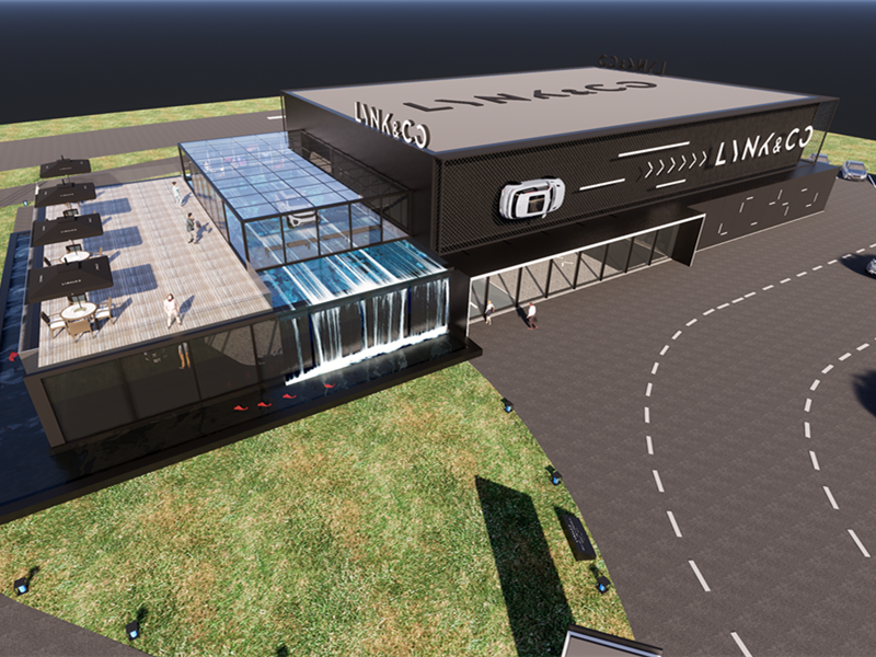 領(lǐng)克汽車體驗(yàn)中心